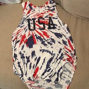 Grayson/Threads USA tye die muscle tee